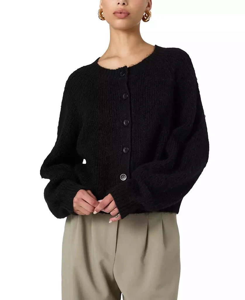French Connection Women's Fluffy Knit Cardigan 4
