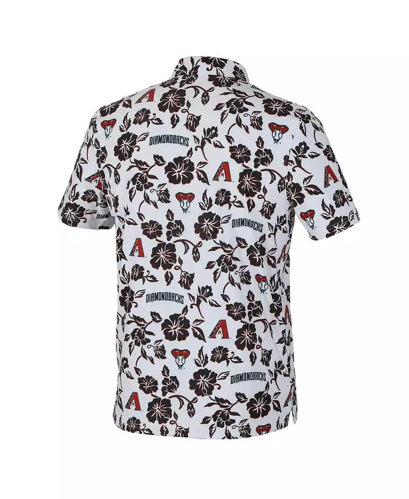 Reyn Spooner Men's White Arizona Diamondbacks Pua Performance Polo Shirt 3