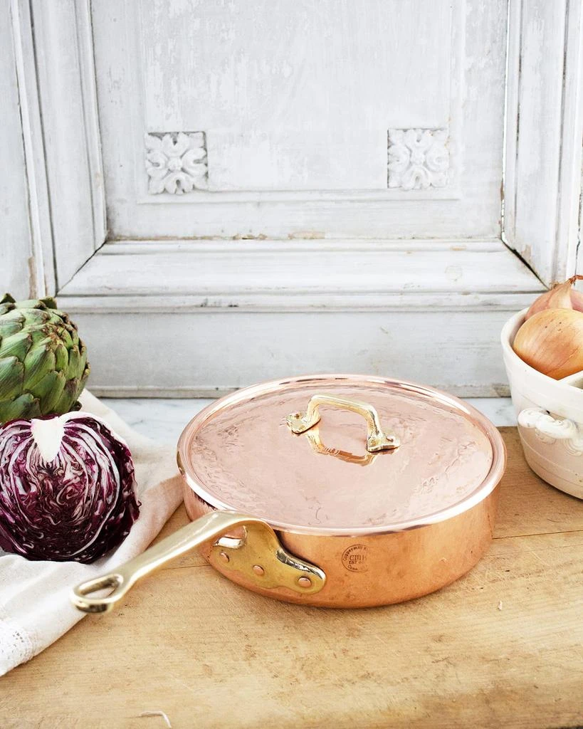 Coppermill Kitchen Vintage Inspired Medium Saute Pan with Lid 1