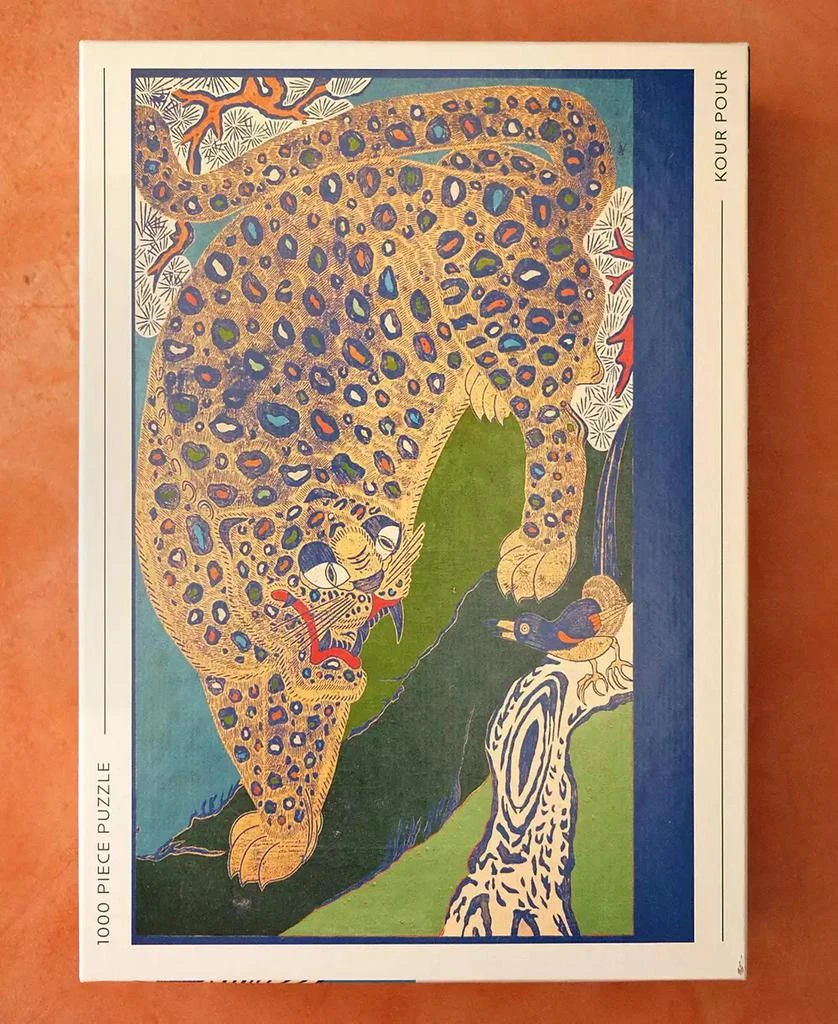 Kinstler Peacock Tiger Puzzle Set 6