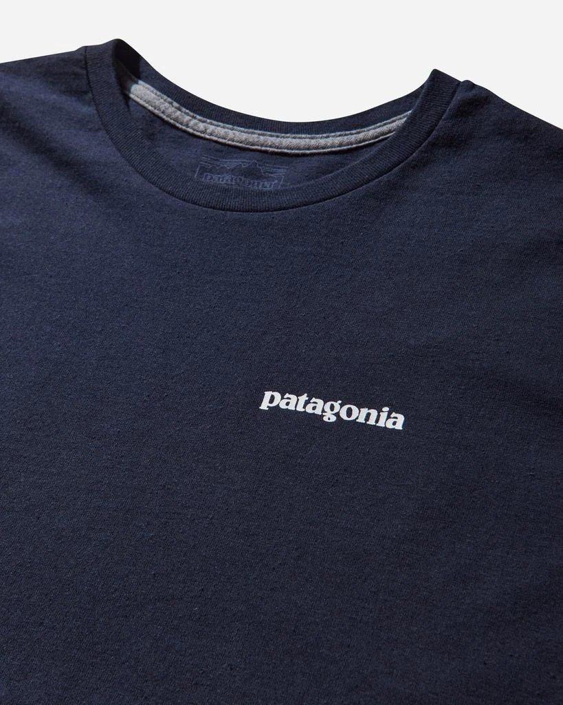 Patagonia Men's P-6 Logo Responsibili T-Shirt New Navy 3