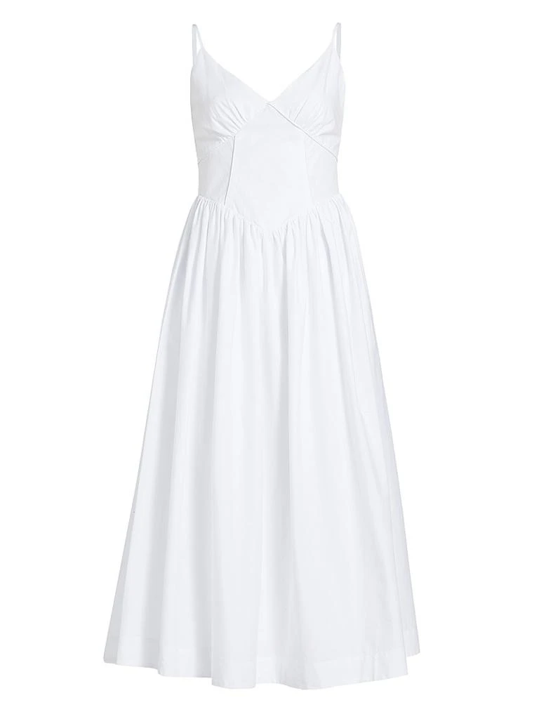 mink pink dress Mink Pink Starling Ruffled Mini Dress, M / White