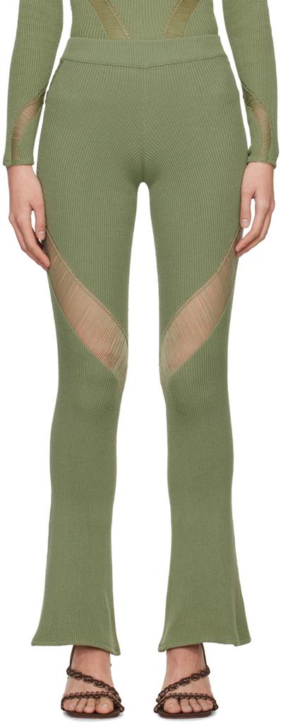 Isa Boulder SSENSE Exclusive Green Trousers