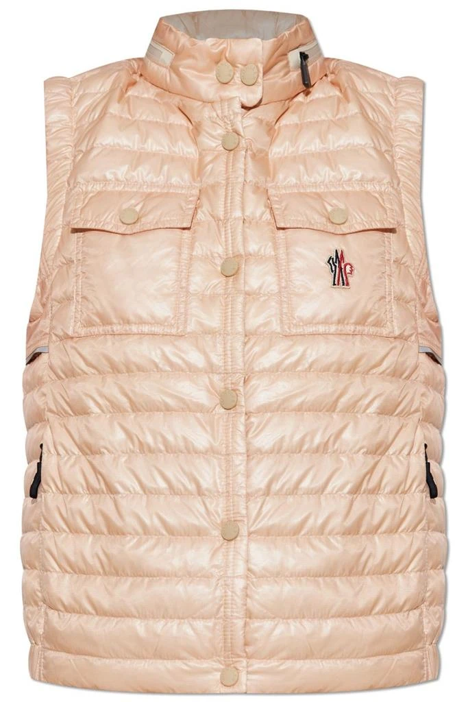 Moncler Moncler Grenoble Logo Patch Padded Gilet 1