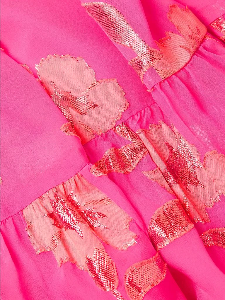 Lilly Pulitzer Beccalyn Silk-Blend Floral Maxi Dress 6