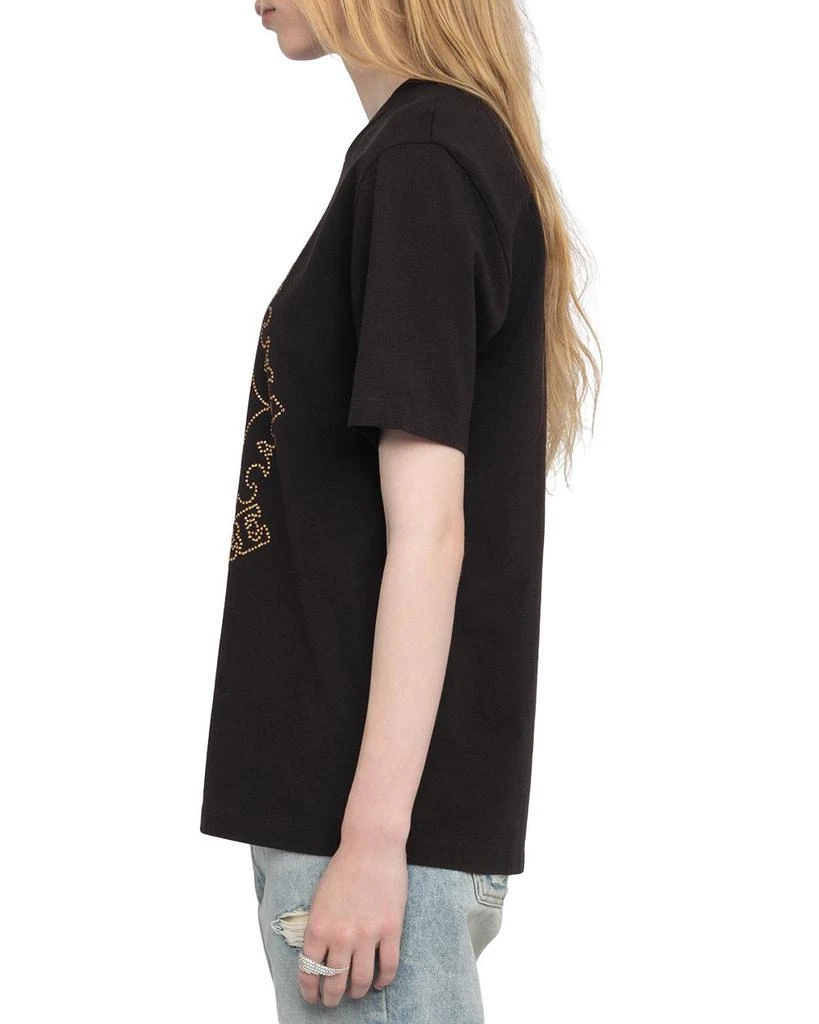 ZADIG & VOLTAIRE Edwin BC Skull Stras Tee 3