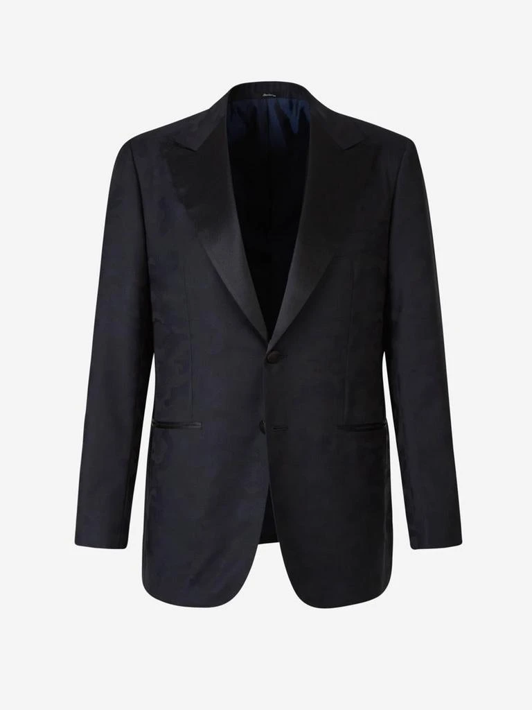 Sartorio Napoli Sartorio Napoli Camouflage Pattern Blazer 1