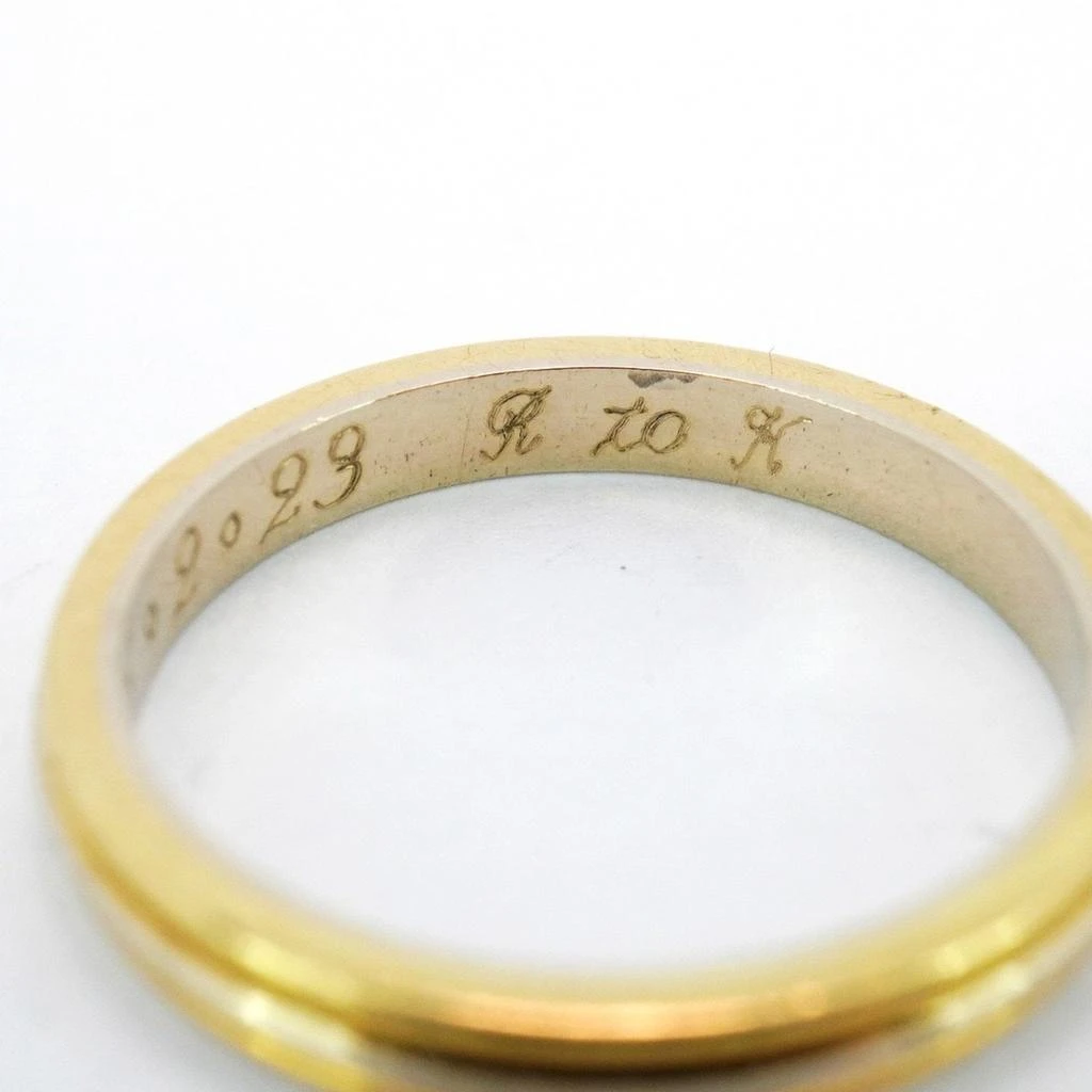Cartier pink gold (18K) gold (18K) yellow gold (18K) Band Ring (Pre-Owned) 6