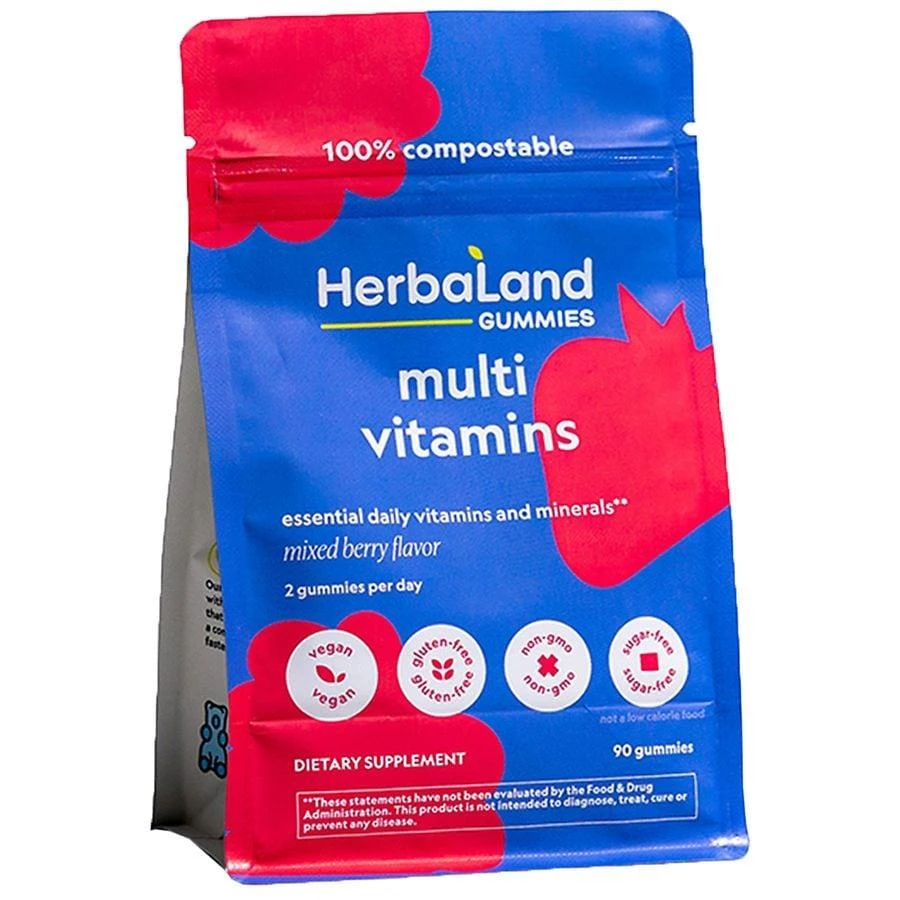 Herbaland Multivitamin Gummies Mixed Berry