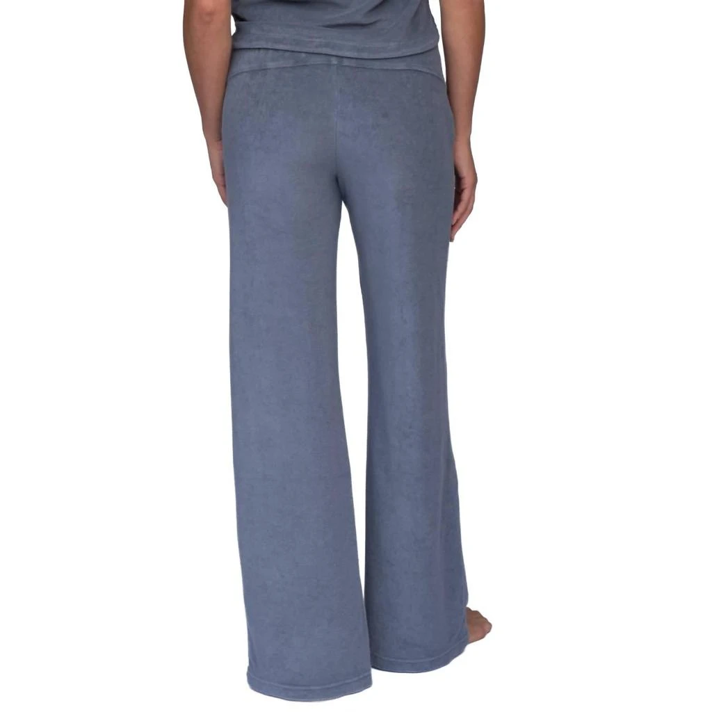 Laird Women's Terry Cloth Wide-Leg Pants In Mirage 2