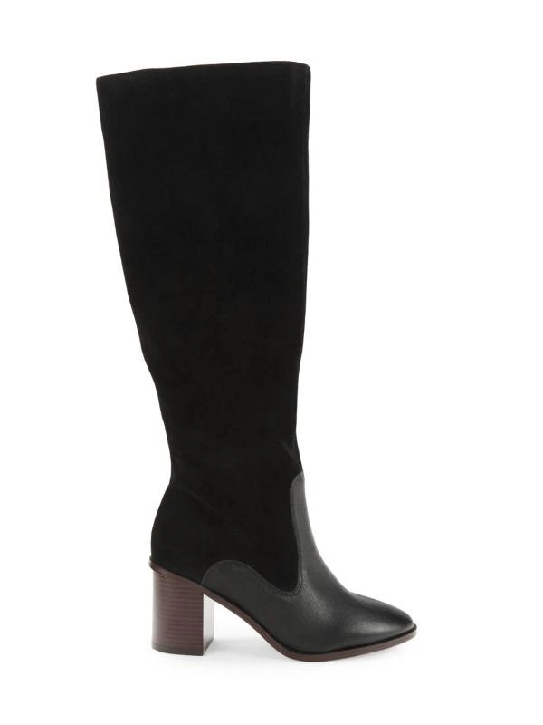 Splendid Mary Suede Mid Calf Boots 1