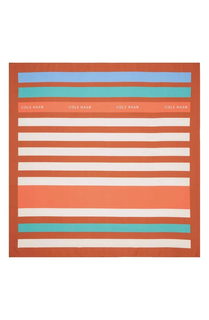 Cole Haan Stripe Square Scarf 2