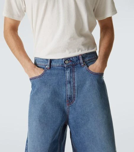 ERL Indiana denim Bermuda shorts 5