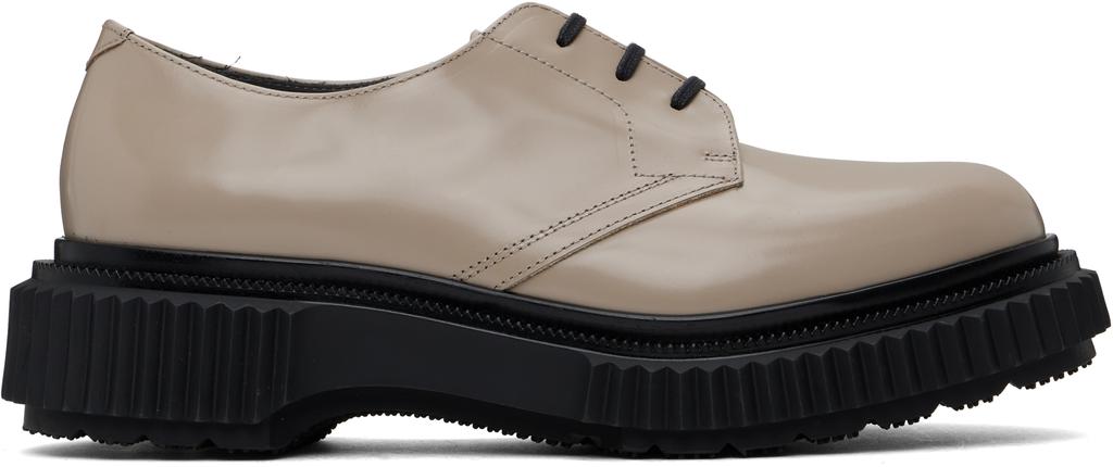 Adieu Paris Taupe Type 202 Derbys