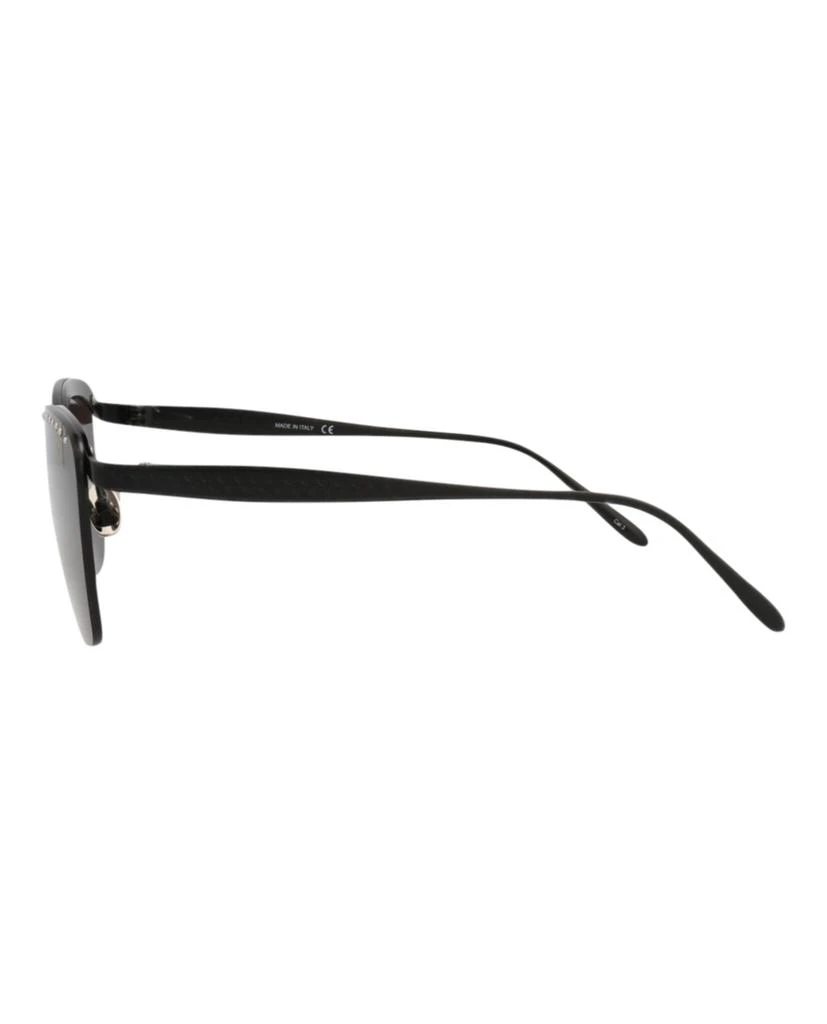 Alaia Square-Frame Metal Sunglasses 3
