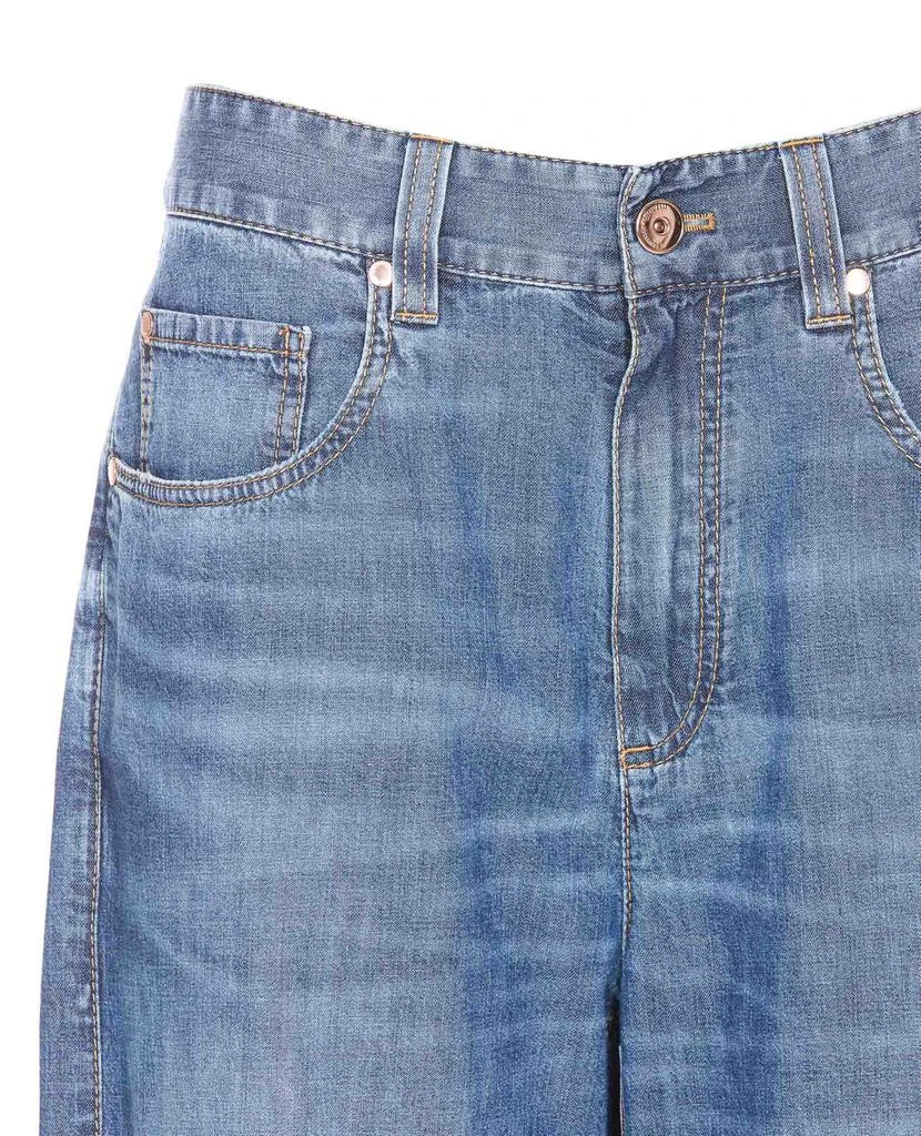 Brunello Cucinelli Brunello Cucinelli Logo Patch Boyfriend Jeans 4