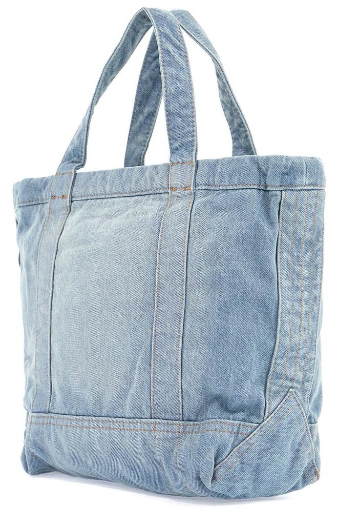 Shop Polo Ralph Lauren Polo Bear Patch Denim Tote Bag on