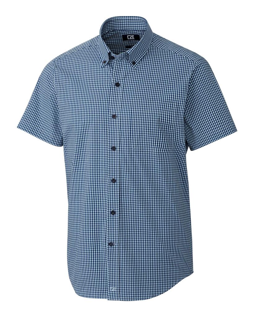 Cutter & Buck Cutter & Buck Men's Anchor Gingham Short Sleeve Shirt