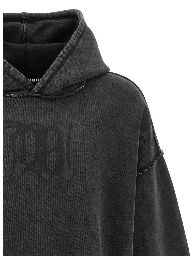 Misbhv Misbhv Logo Printed Raw Cut Hoodie 4