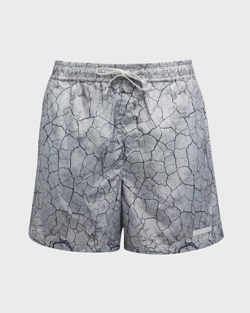 Stampd Men's Cracked Sand Trunks
