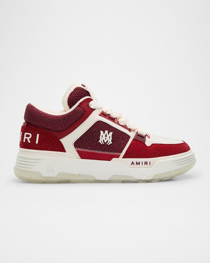AMIRI MA-1 Crystal-Embellished Low-Top Sneakers - Casual
