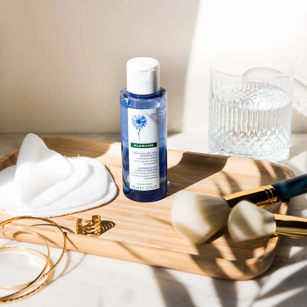 KLORANE KLORANE Waterproof Eye Make-Up Remover with Organically Farmed Cornflower 3