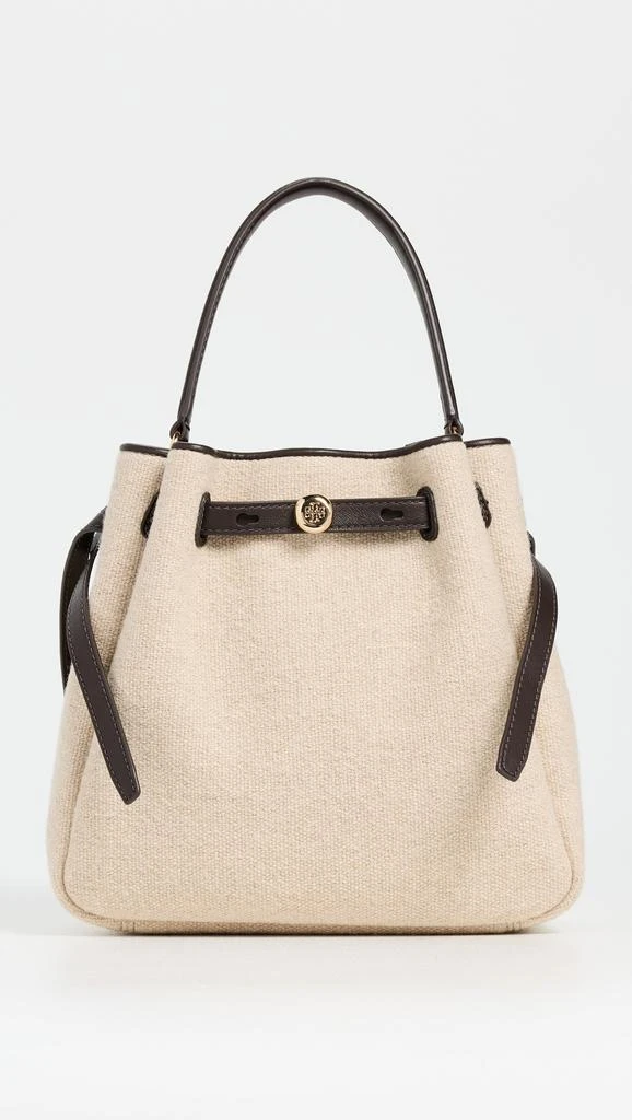 Tory Burch Romy Canvas Bucket Bag 1