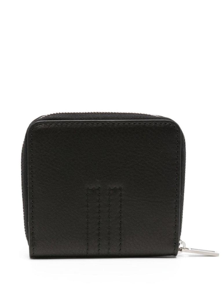 Rick OwensリックオウエンスZIPPED WALLET Rick Owens リックオウエンス SS24 LIDO ZIPPED WALLET / BLK