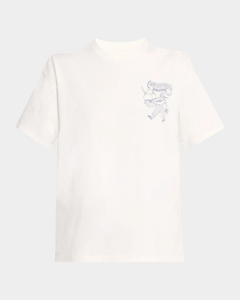 Damson Madder Gelati Girl Crewneck Boyfriend Tee 1