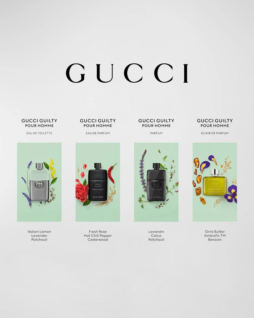 Gucci Gucci Guilty Pour Homme Eau de Parfum, 5 oz. 7