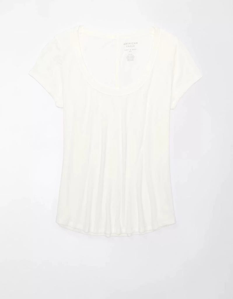 AE AE Soft & Sexy Scoop Neck Ribbed T-Shirt 3