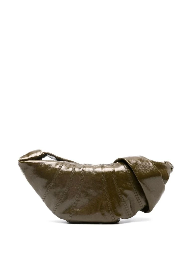 LEMAIRE LEMAIRE Unisex Coated Cotton Small Croissant Bag 1