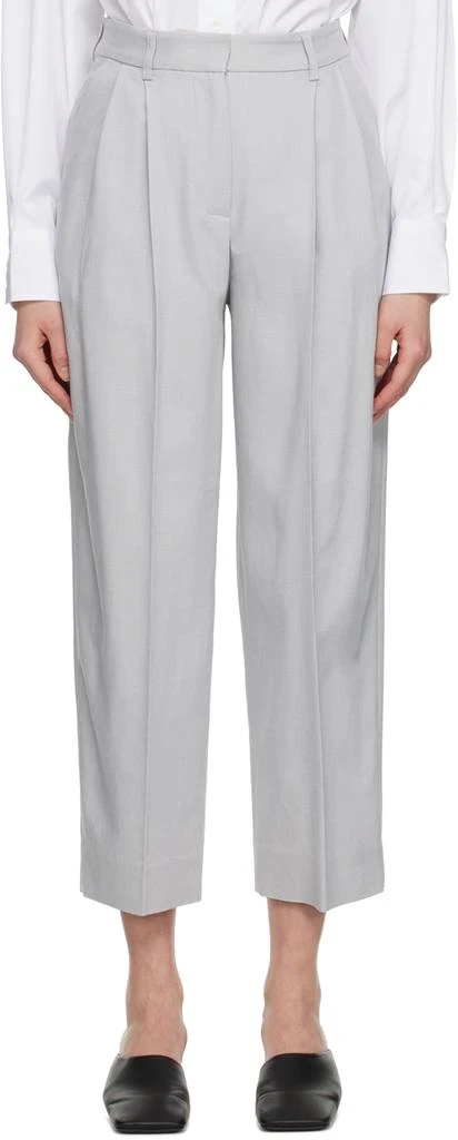 HOUSE OF DAGMAR Gray Suit Trousers 1