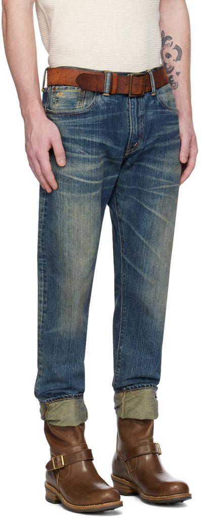 RRL Indigo Slim Fit Jeans