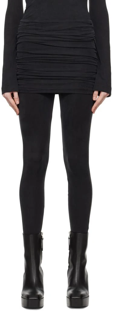 ALAINPAUL Black Warm-Up Leggings 1