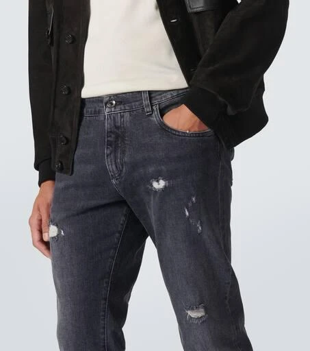 Dolce 
Gabbana Mid-rise skinny jeans 5