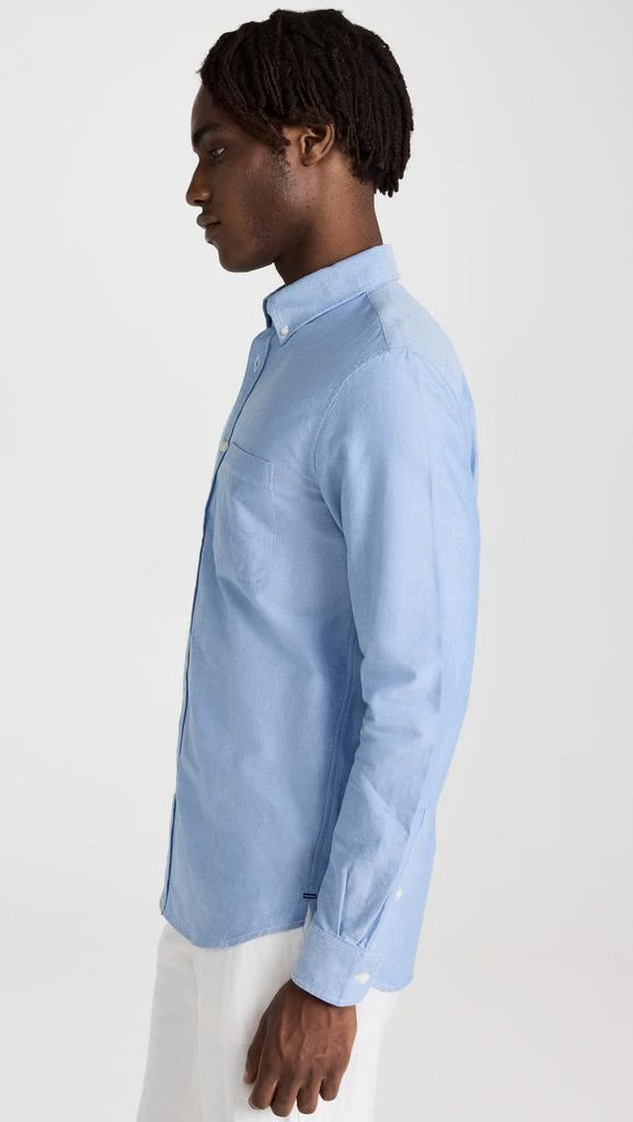 Club Monaco Long Sleeve Solid Oxford Shirt 3