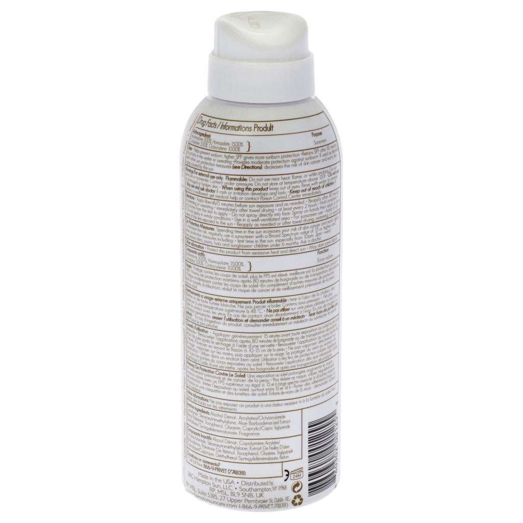 Hampton Sun Continuous Mist Sunscreen SPF 30 by  for Unisex - 5 oz Sunscreen