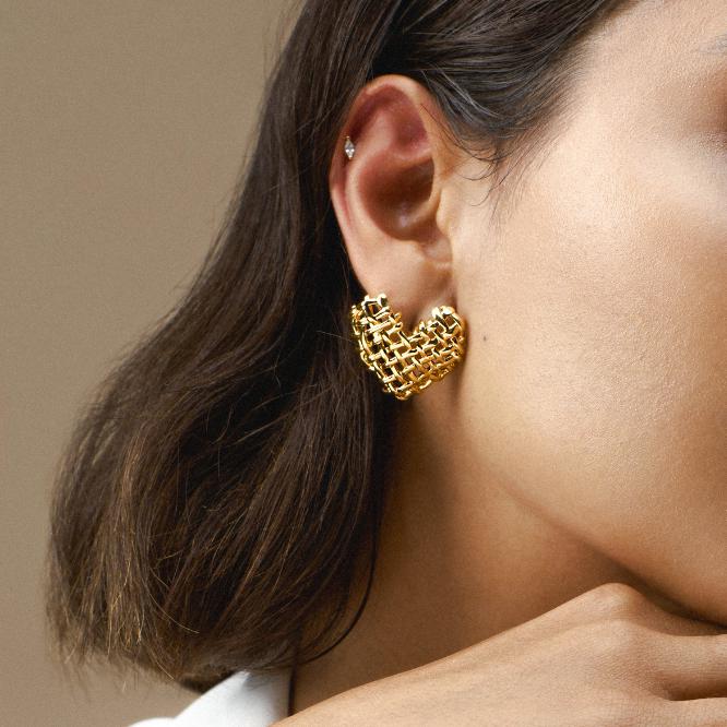 Orelia London Crystal Navette Barbell