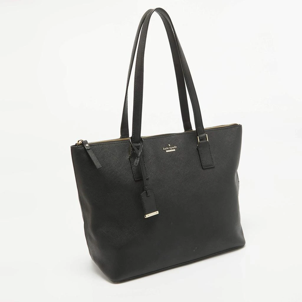 Kate Spade Kate Spade Black Leather Cameron Street Lucie Tote 3