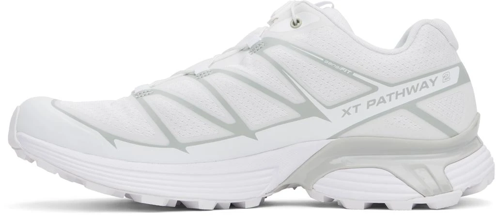 Salomon White & Gray XT-PATHWAY 2 Sneakers 3