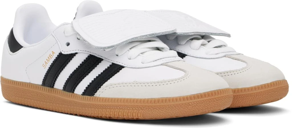 Adidas White & Black Samba Sneakers 4