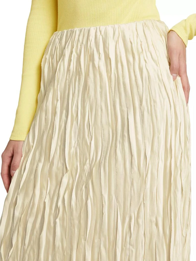 Vince Crushed Bias Strip Skirt 6