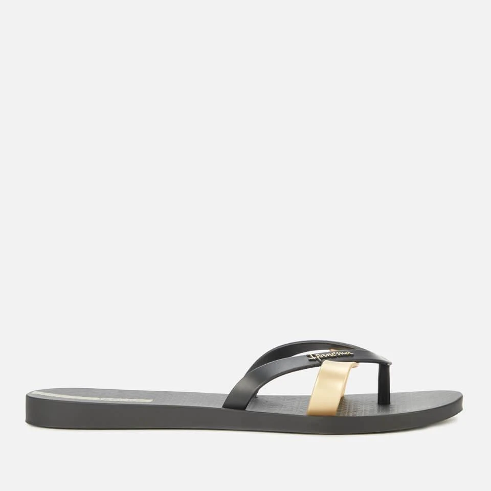 Ipanema IPANEMA WOMEN'S KIREI 21 FLIP FLOPS - BLACK/GOLD 2