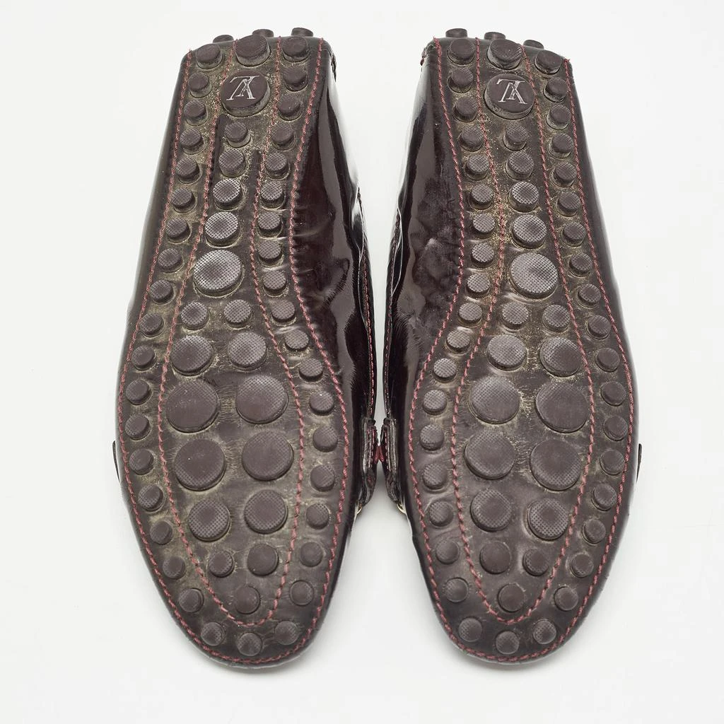 Louis Vuitton Louis Vuitton Burgundy Patent Oxford Ballet Flats Size 39 6