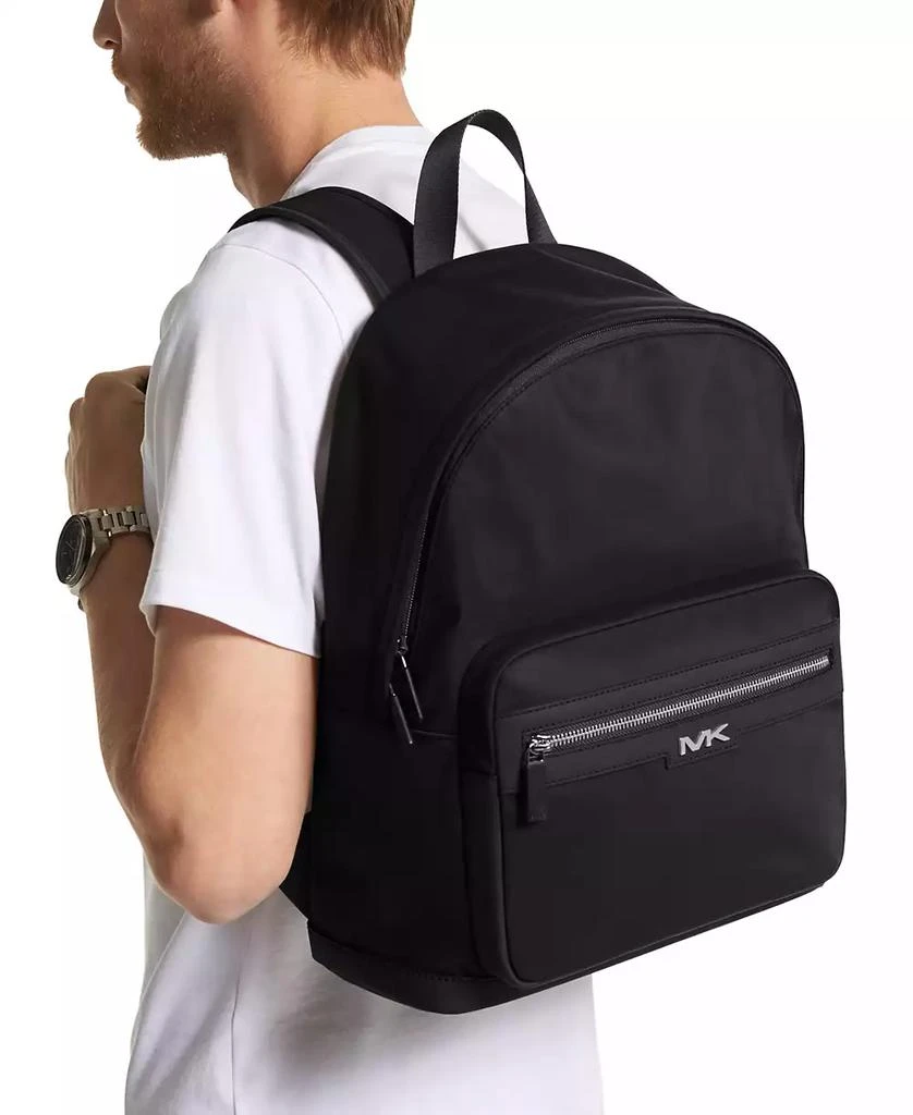 Michael Kors Men's Malone Adjustable Solid Nylon Backpack 4