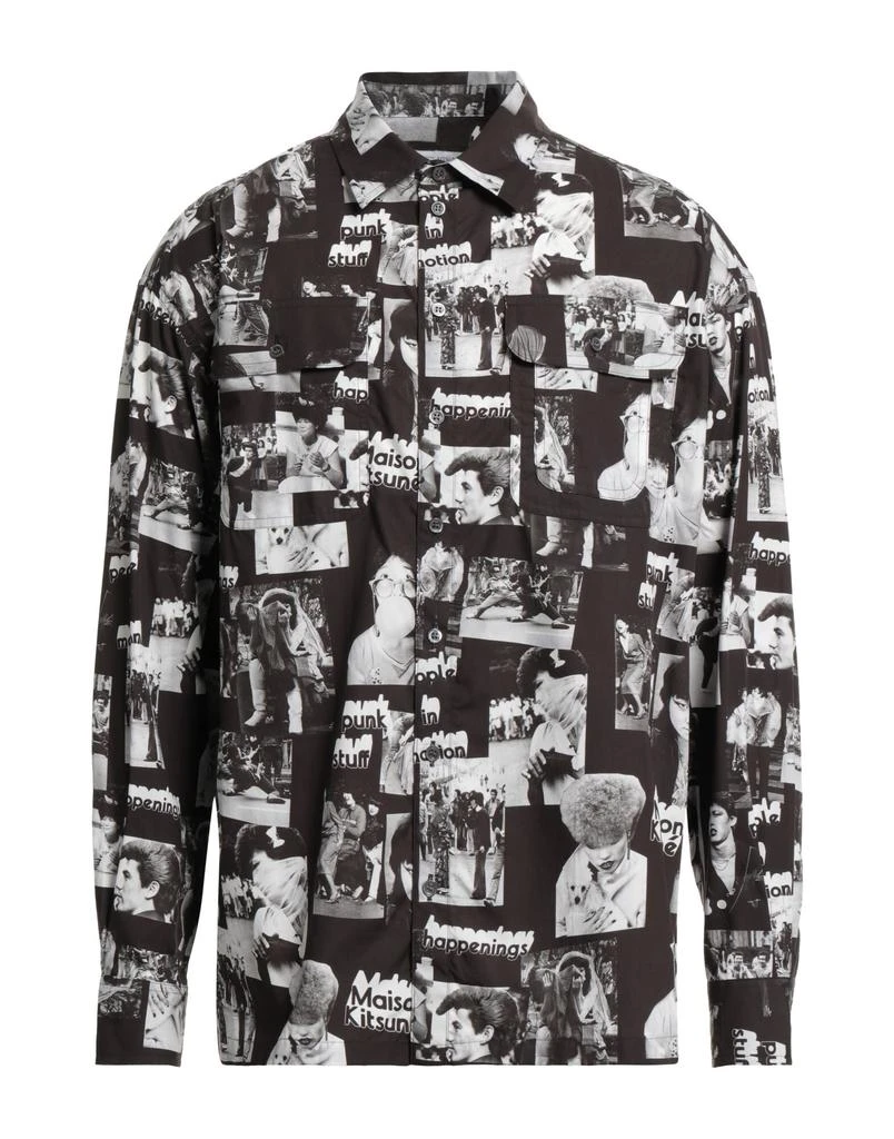 Maison Kitsune Patterned shirt 1