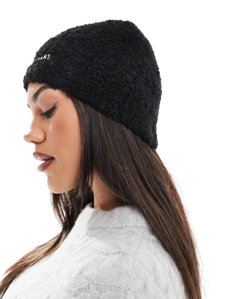 Tommy Jeans Tommy Jeans teddy beanie in black