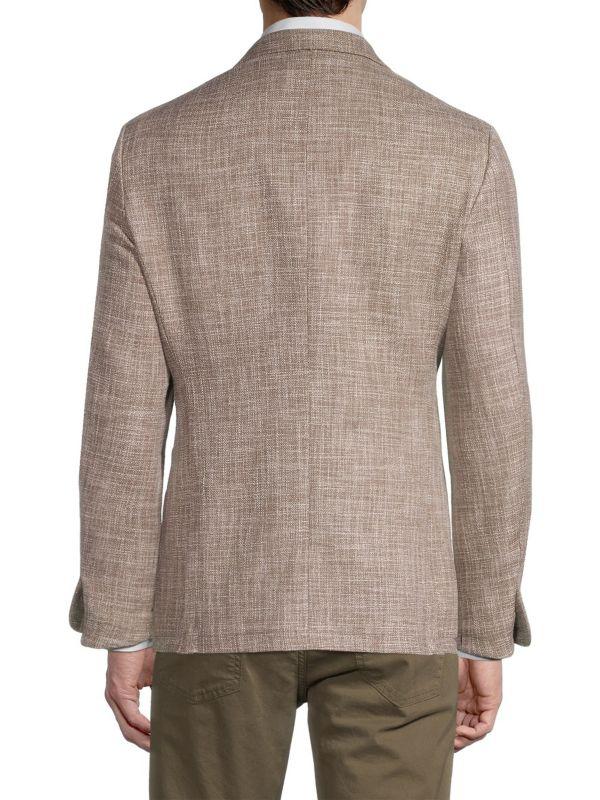 Canali Textured Tweed Blazer
