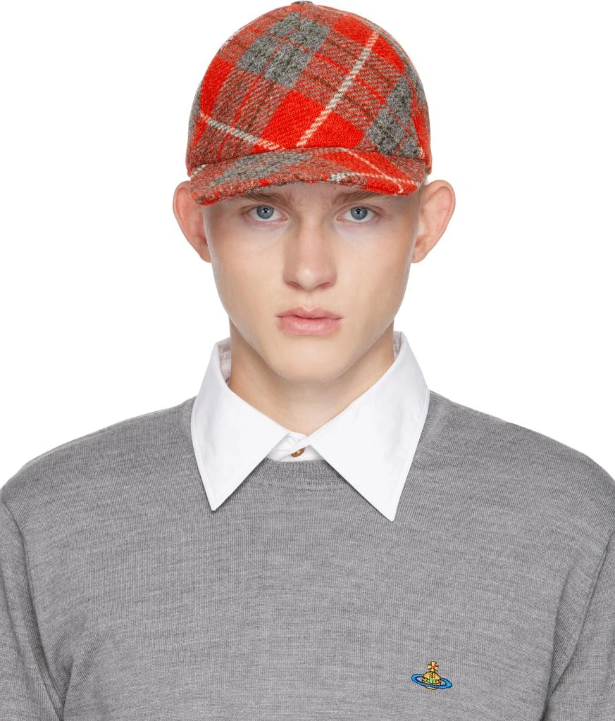 Vivienne Westwood Red Baseball Cap 1